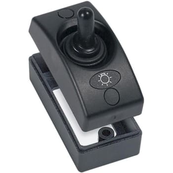 Contour Ext Switch 1100 Series Single 20a Blk (1100-BK-TS)