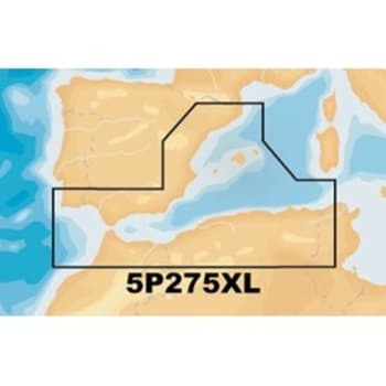 Platinum+ XL - CF Card - Mediterranean South West (5P275XL)