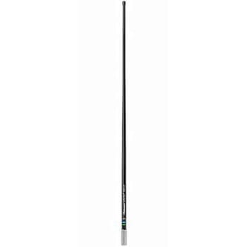 1.2m heavy duty fibreglass VHF antenna - Black