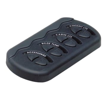 Contour Gen2 4 Switch Panel Blk No Fuses (CG2-4W)