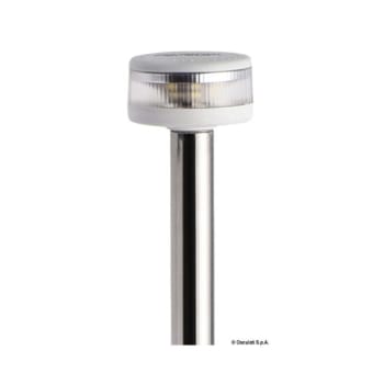 Pole Light with EVOLED 360 Light - Pull-Out Version with Wall-Mounting Stainless Steel Base