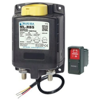 ML-RBS Remote Battery Switch with Manual Control Auto-Release - 12V