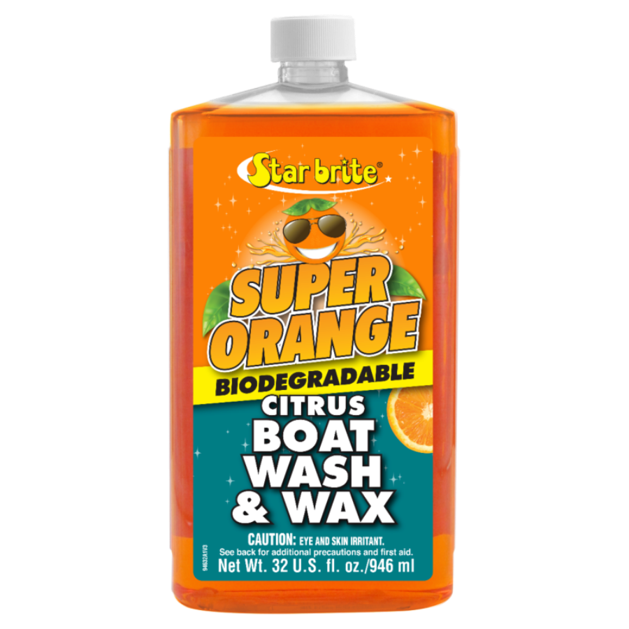 Super Orange Citrus Boat Wash & Wax - 3.78L