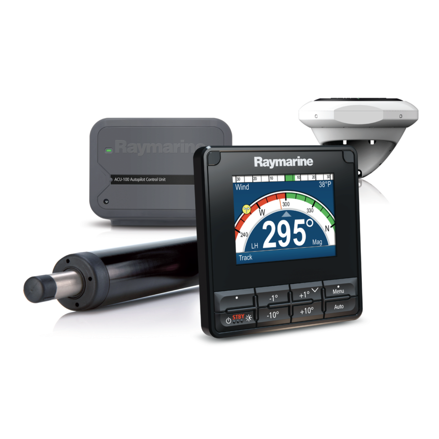 Evolution Tiller Pilot with P70 - ACU-100 & Tiller Drive