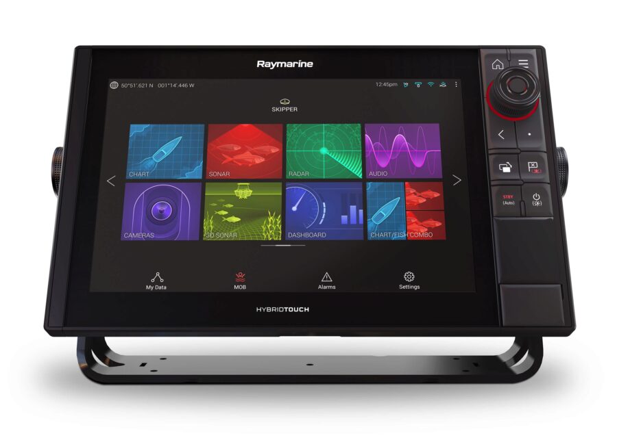 Axiom 16 Pro-RVX HybridTouch 16 Inch MFD with intergrated 1kW Sonar. DV.SV and RV 3D Sonar