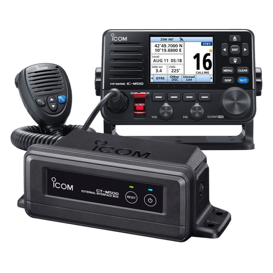 M510 Marine VHF/DSC Radio with CT-M500 Wireless Interface