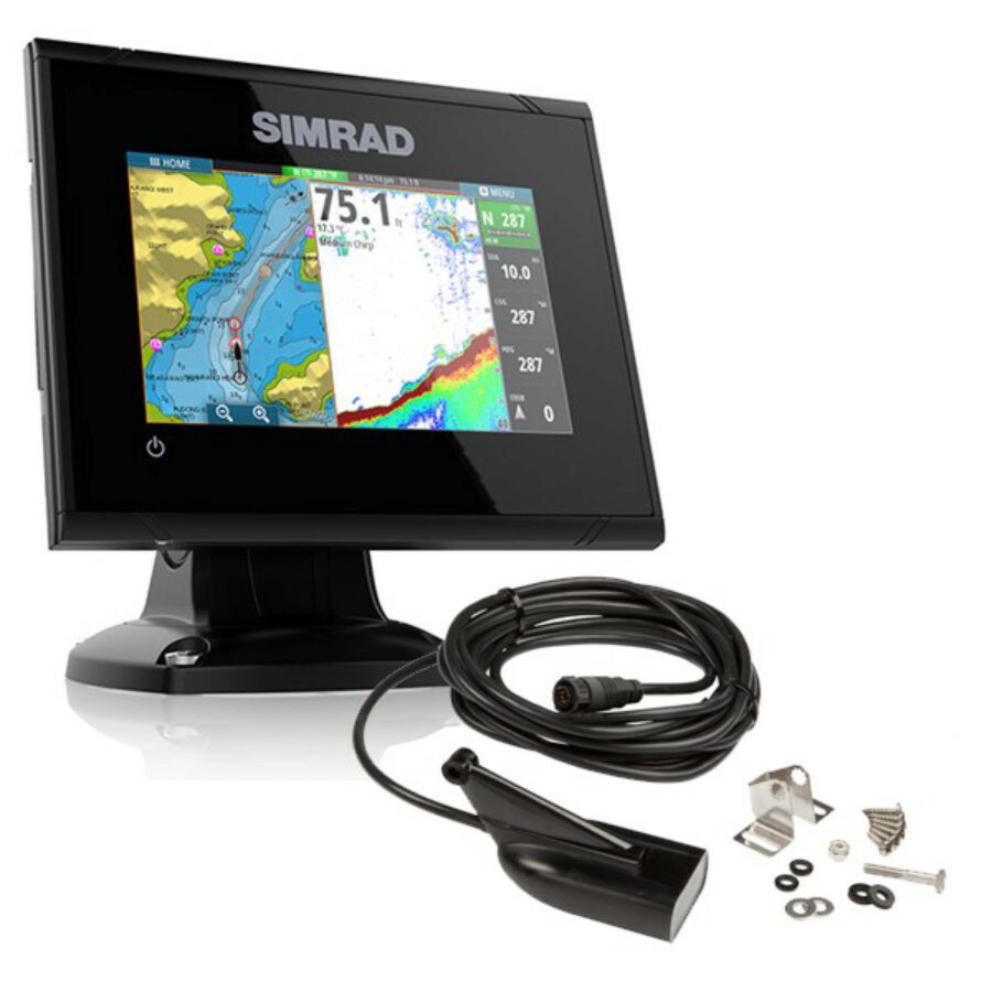 GO5 5 Inch Plotter/ Sounder With Med / Hi / Down Scan Transducer