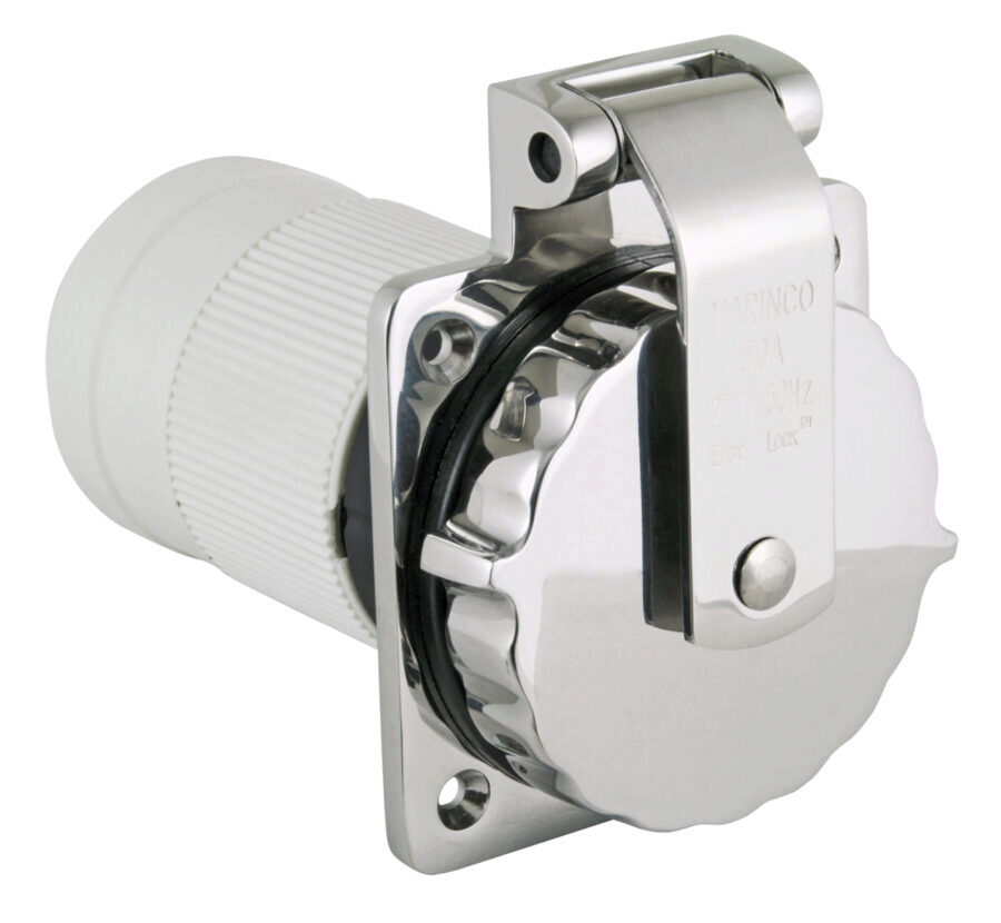 Inlet 32A 230V Enclosed Stainless Steel Aftermarket