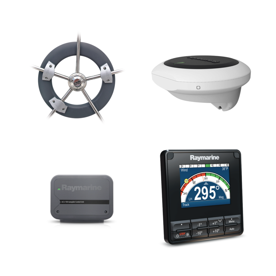 Evolution Wheel Pilot with P70 Control Head + ACU-100 & Wheel Drive