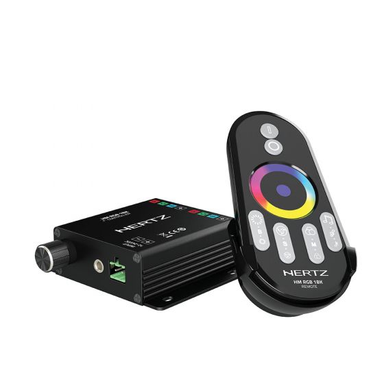 HM RGB 1 BK - RGB RF Controller with Remote Control (HMRGB1BK)