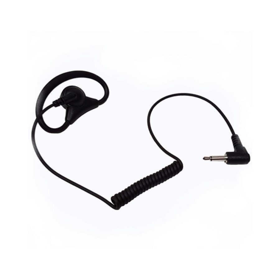 D-Ring earpiece for Icom handhelds 3.5mm jack RX Only