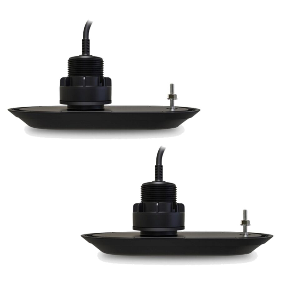 RV-312 RealVision Thru-Hull Plastic 12Deg 3D Port & Starboard Pair of Transducers (10m Cable)