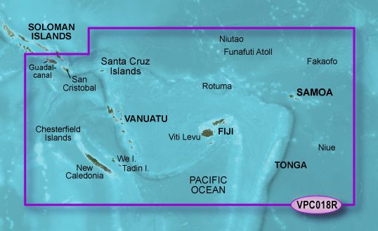 G3 Vision Regular - Vpc018r - New Caledonia To Fiji