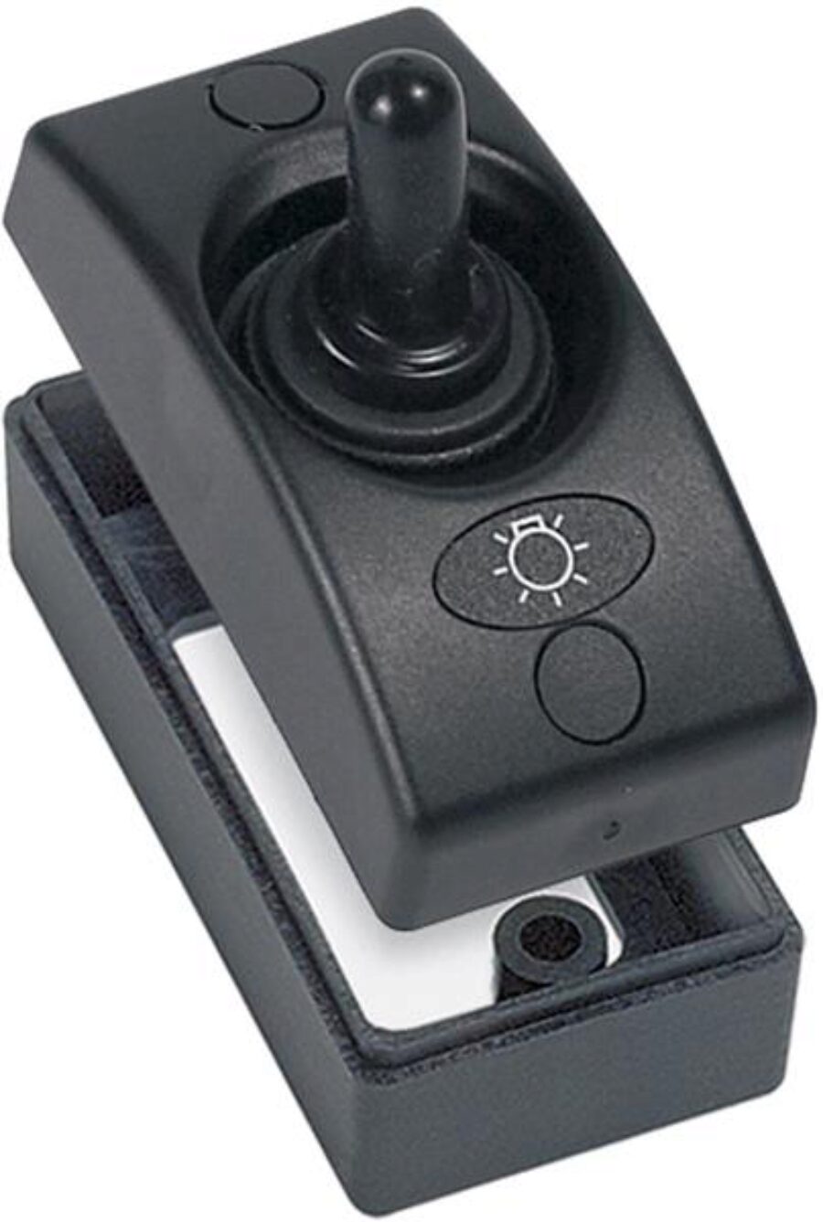 Contour Ext Switch 1100 Series Single 20a Blk (1100-BK-TS)