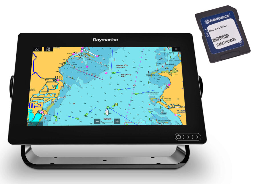 Axiom 9 - 9 Inch Multi Function Display With Navionics Plus Small Download Chart