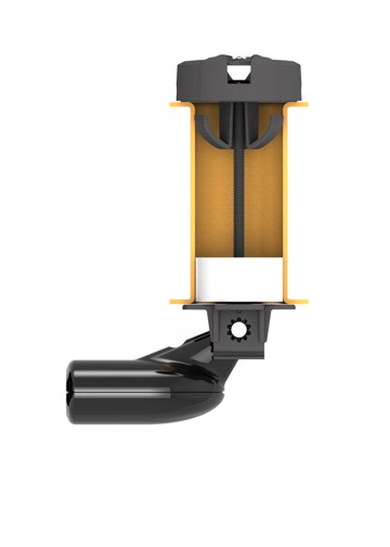 LOWRANCE KAYAK SCUPPER TRANSDUCER MOUNT (SUITS SKIMMER HDS SERIE (000-10606-001)