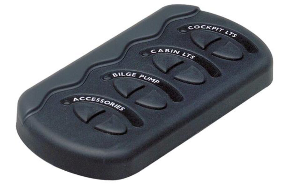 Contour Gen2 4 Switch Panel Blk No Fuses (CG2-4W)