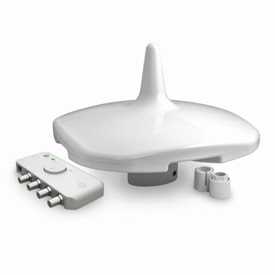 DTV200 HD TV Marine Antenna System With Dual AMP And 20M Cable