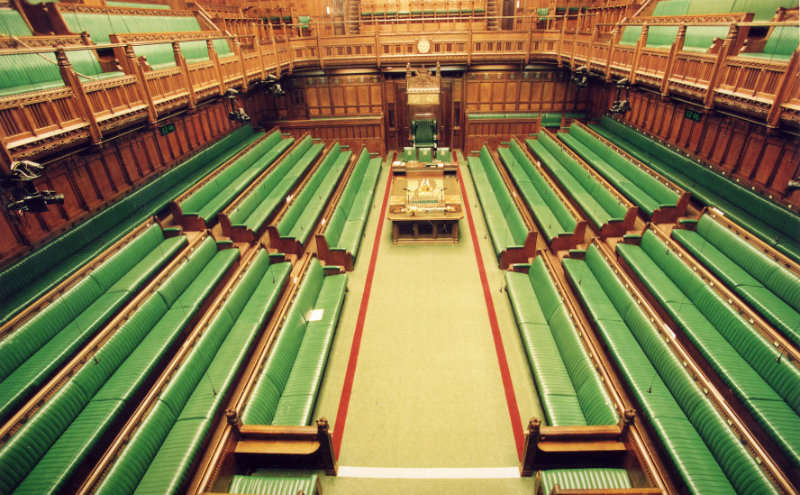 House of Commons in Westminster