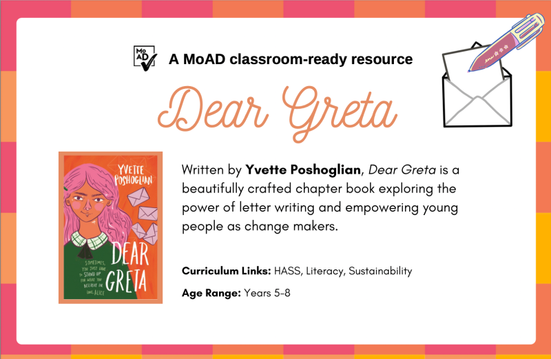 Image of the chapter book Dear Greta