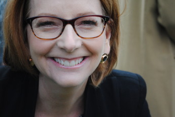 Julia Gillard, by Sophie Deane. Museum of Australian Democracy collection.