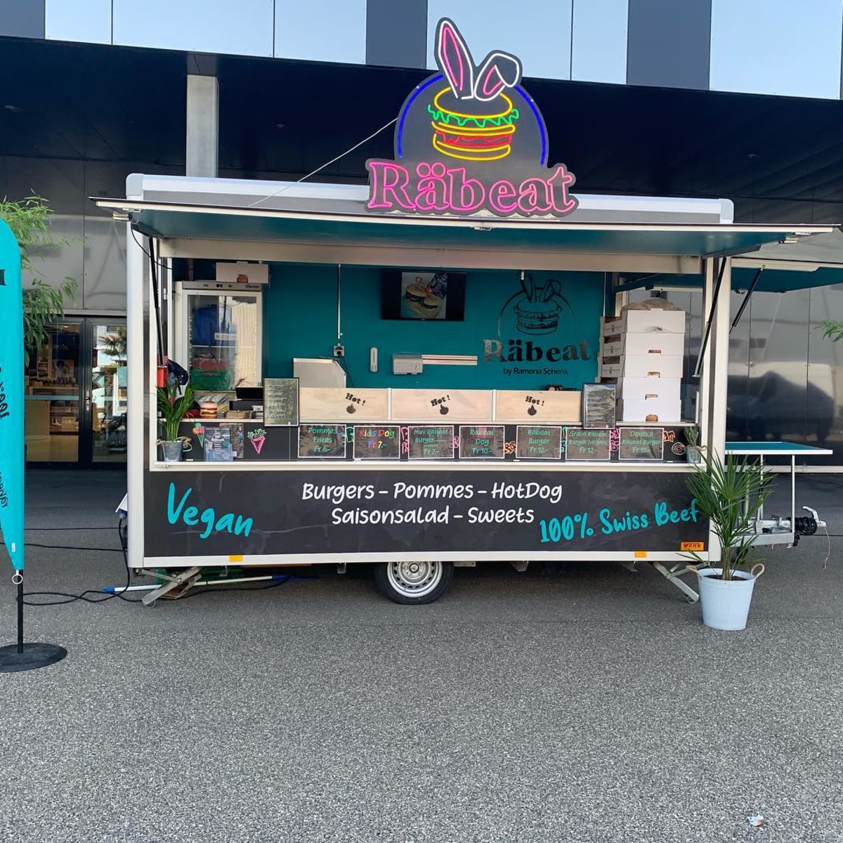 Räbeat - Food Trucks in 11, Rothachenweg, Dornhalde, Heimberg, Arrondissement administratif de Thoune, Région administrative de l'Oberland, Berne, 3627, Suisse