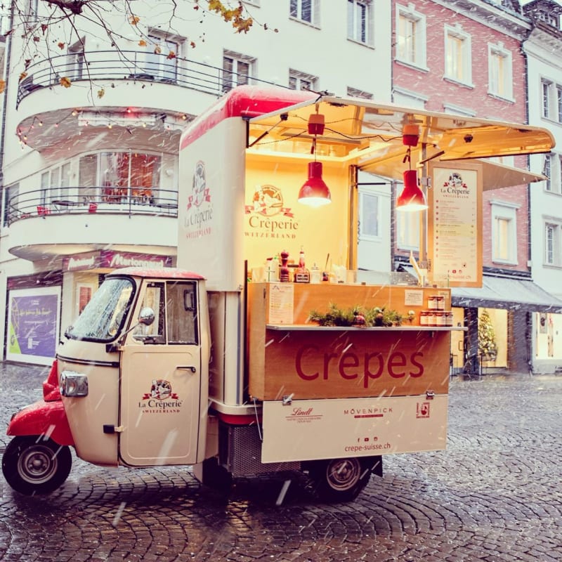 La Crêperie of Switzerland - Food Trucks in 6, Max-Högger-Strasse, Werdwies, Altstetten, Kreis 9, Zurich, District de Zurich, Zurich, 8048, Suisse
