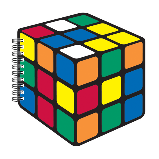 Rubik S Cube Scented Notebook Iscream