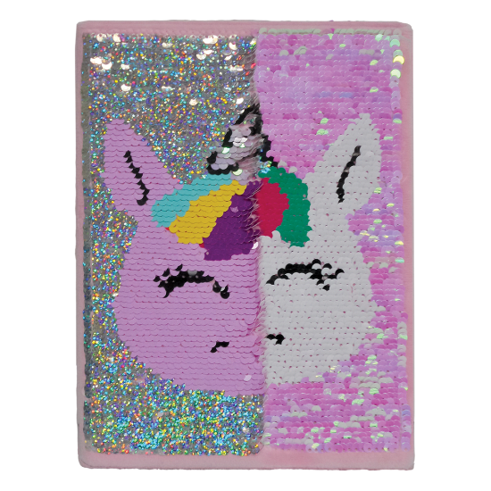 Unicorn Reversible Sequin Journal Iscream
