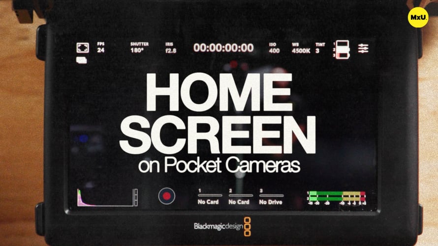 Home Screen on Pocket Cameras