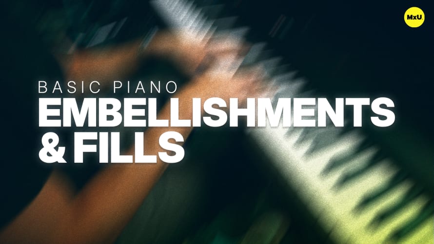 Basic Piano Embellishments & Fills