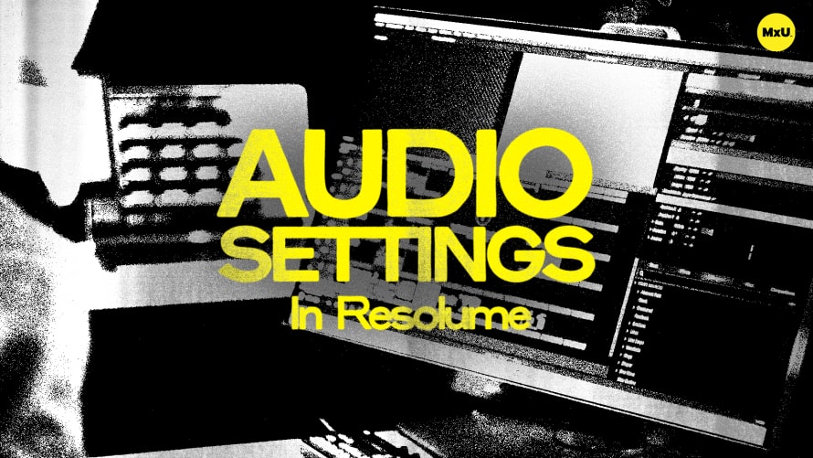 Audio Settings in Resolume