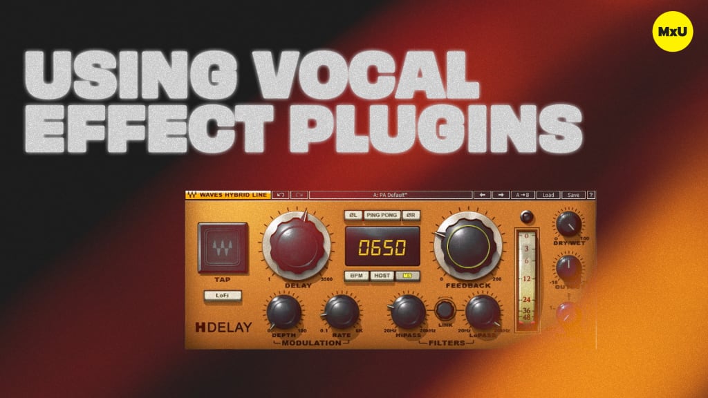 Using Vocal Effect Plugins