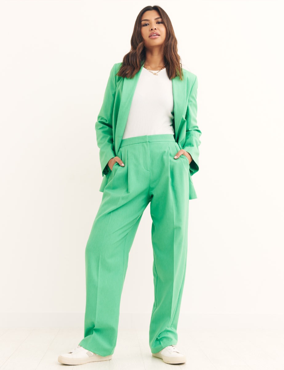 Green Bonnie Tailored Trouser