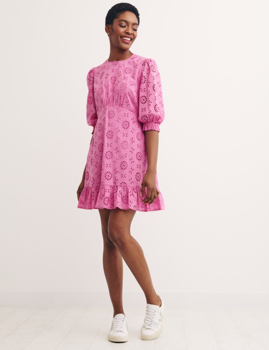 Pink Serena Mini Dress