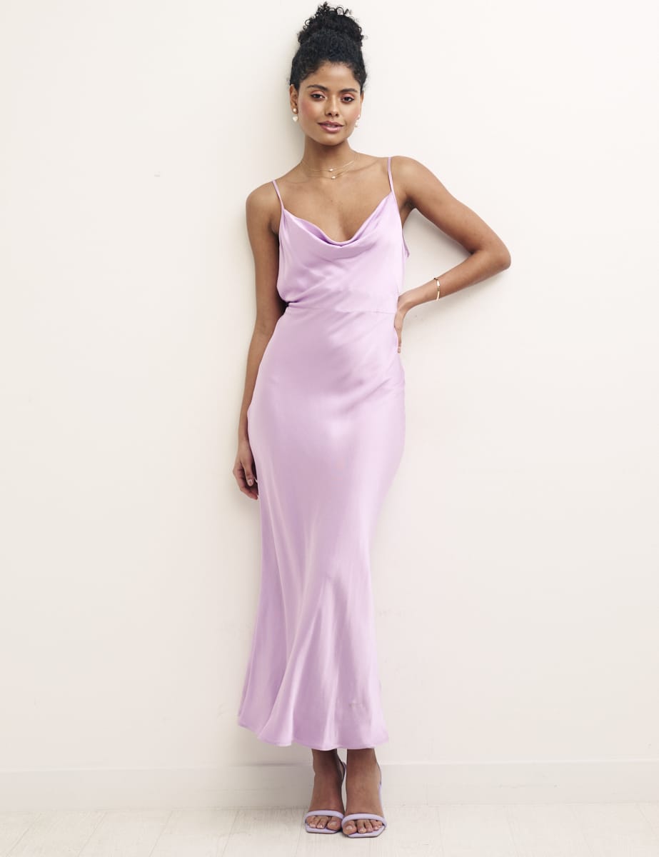 Lilac Trixie Midaxi Bridesmaid Dress