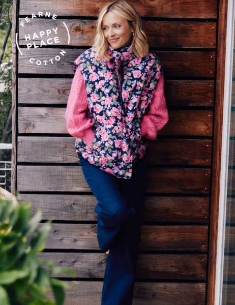 Fearne Cotton Kelly Quilted Short Gilet