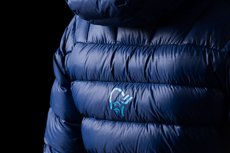Norrøna lyngen lightweight down750 jacket for women ski touring