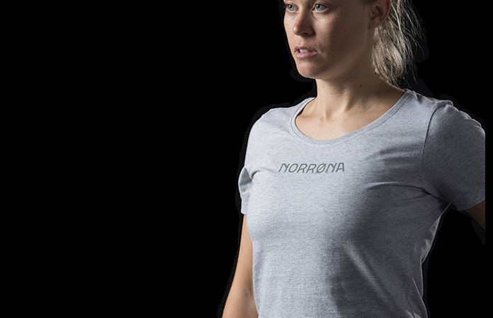 /29 organic cotton norrøna t-shirt for women