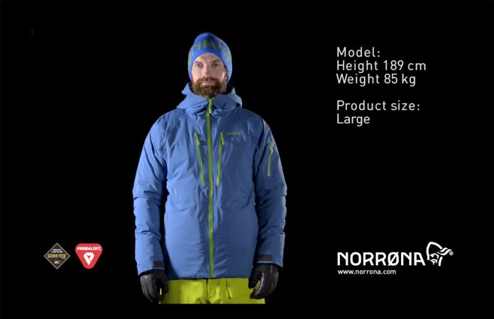 Norrøna lofoten Gore-Tex Primaloft jacket for men
