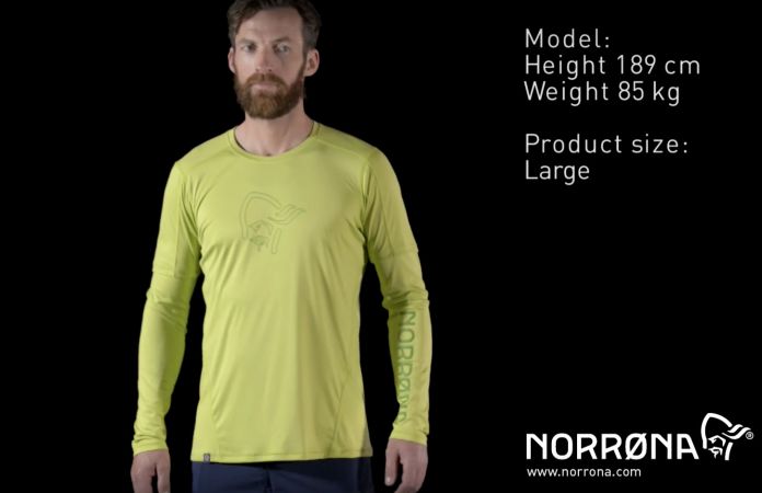 Norrøna tech long sleeve shirt for men - 29 collection
