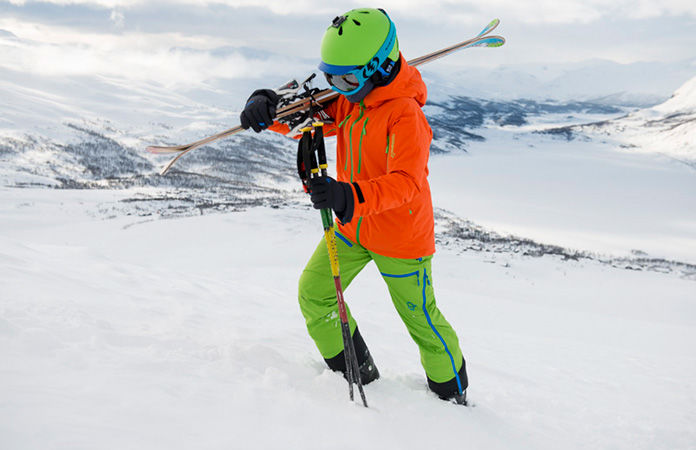 Norrøna skihansker til barn