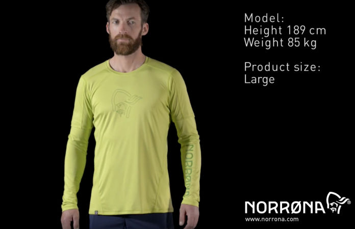Norrøna tech long sleeve shirt for men - 29 collection