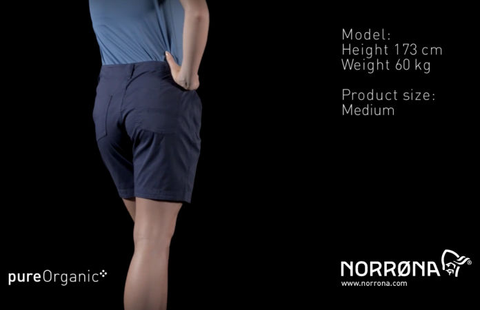 Norrøna /29 organic cotton shorts for women