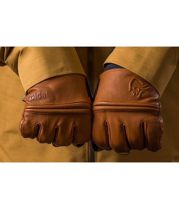 Product image of røldal dri PrimaLoft Short leather Gloves