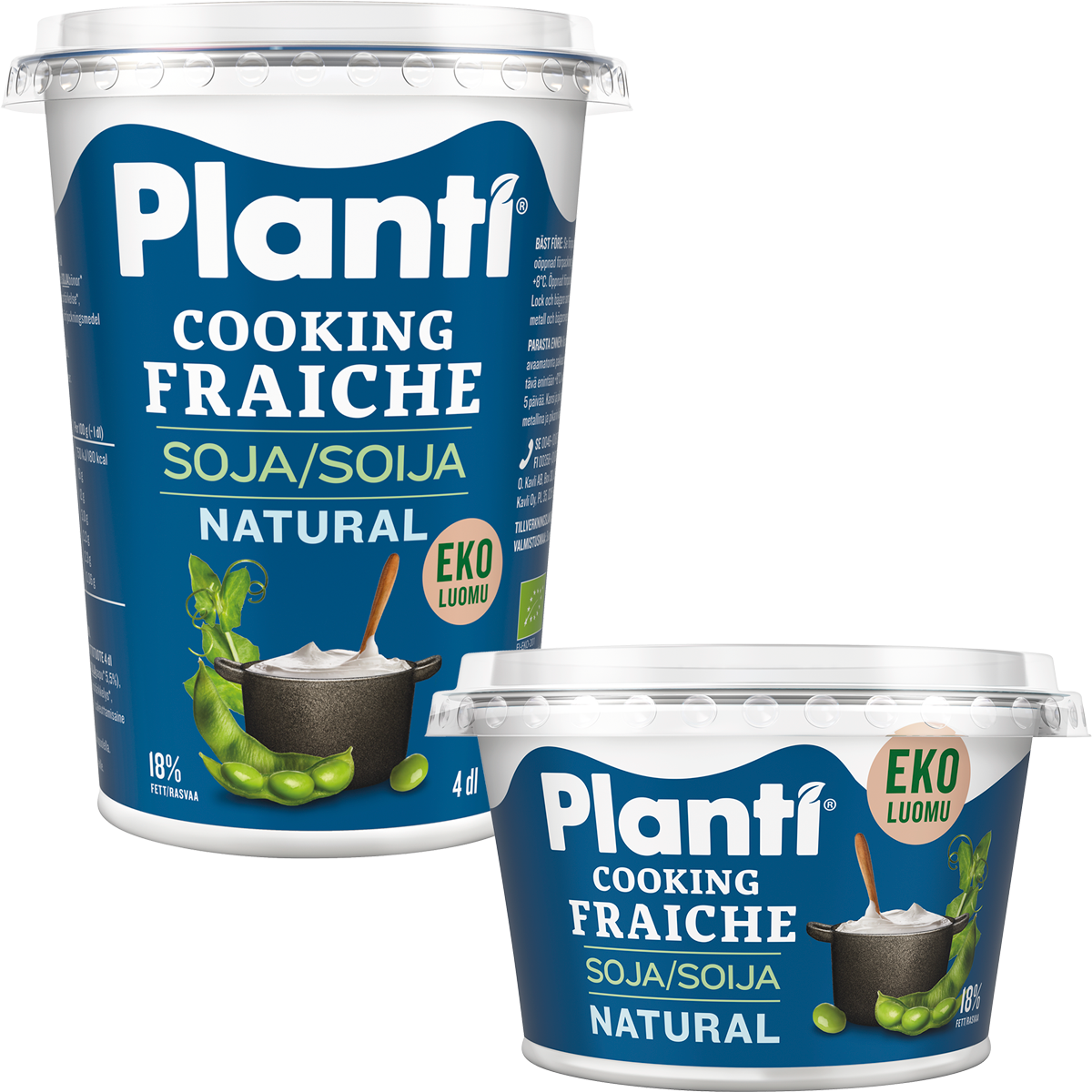 Planti Cooking Original Fraiche Natural EKO