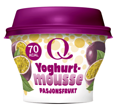Q® Yoghurtmousse pasjonsfrukt