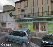 Image de façade de la pharmacie PHARMACIE  DES ALLEES sur Ouipharma.fr