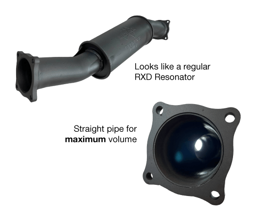 Limited Release - Straight Piped Resonator