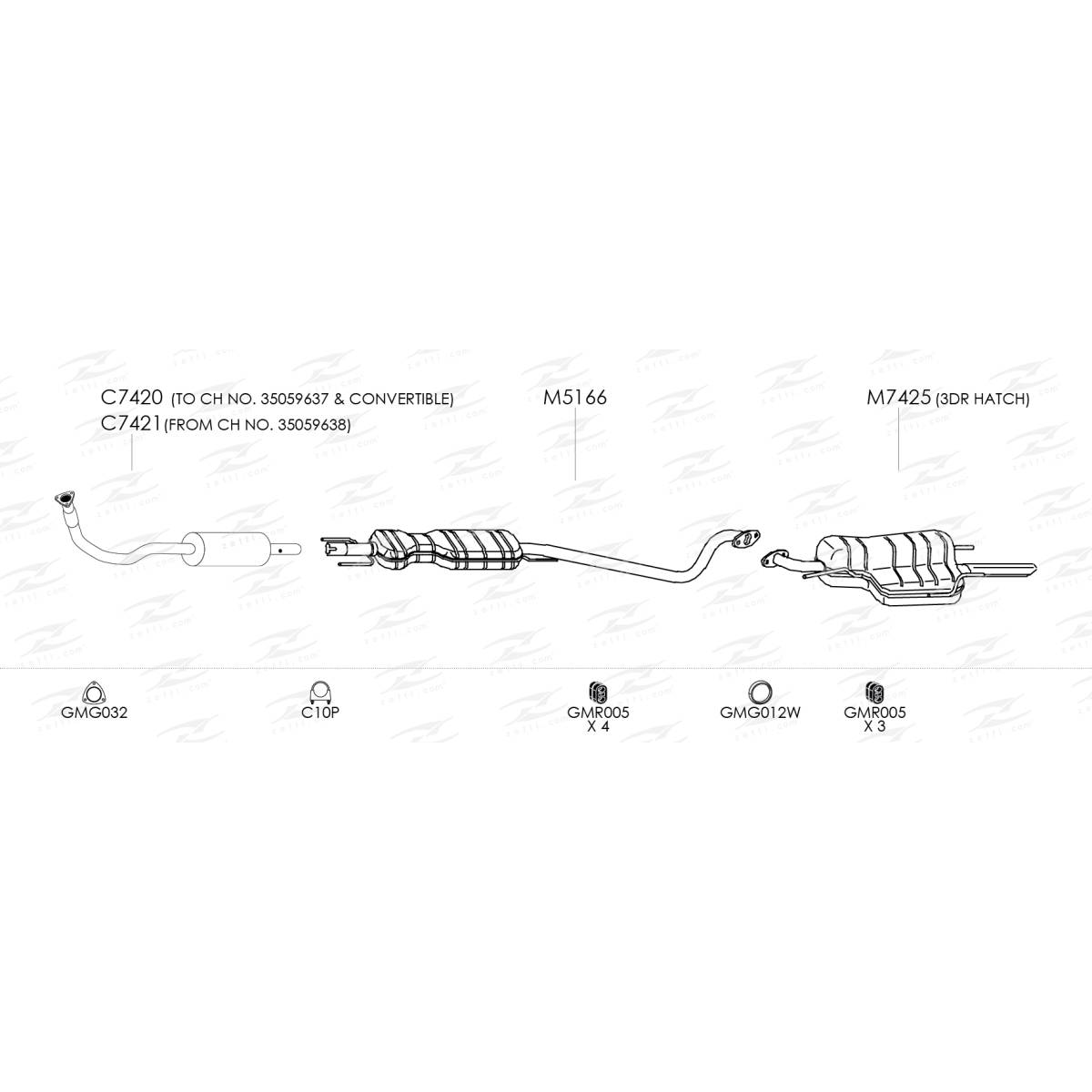 holden astra catalytic converter